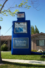 the noble newspaper stand